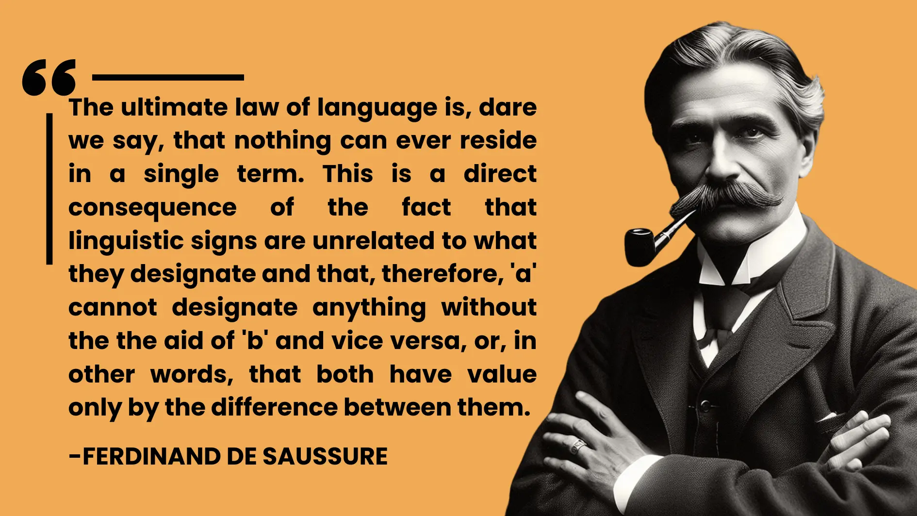 Ferdinand de Saussure