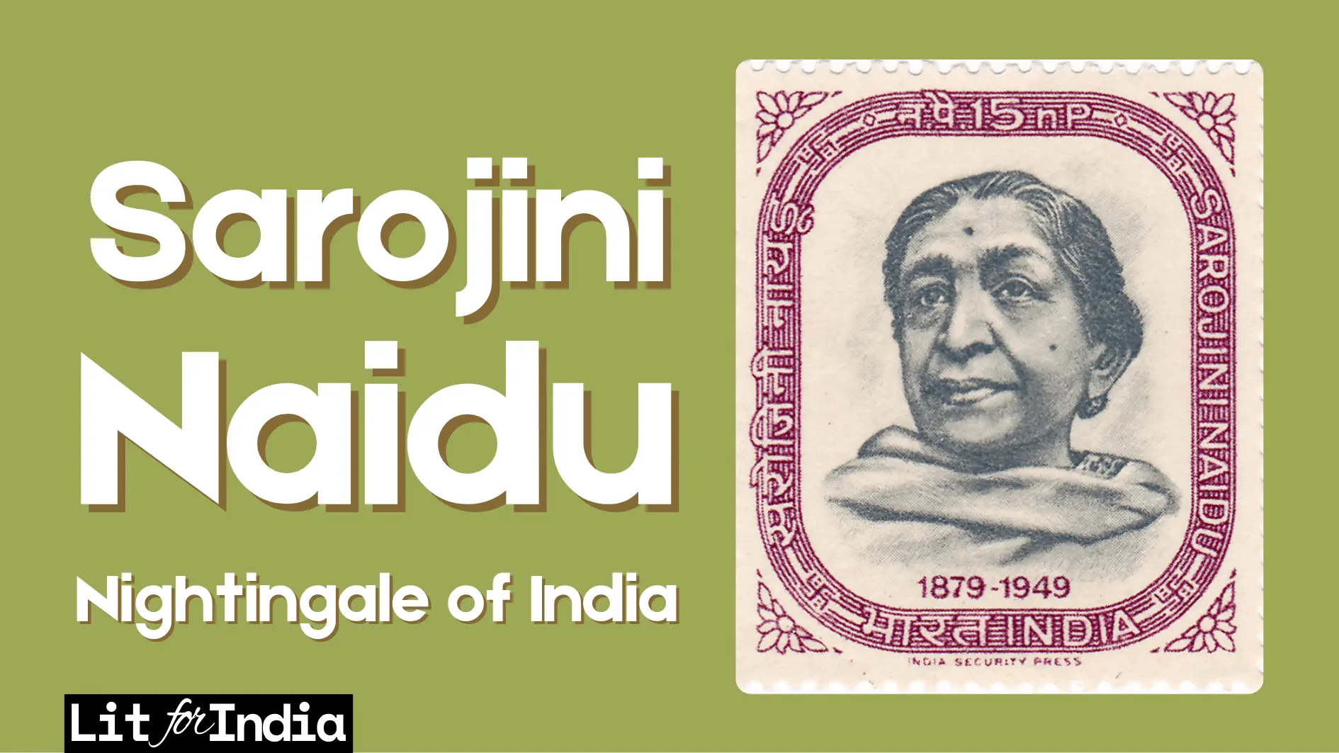 Sarojini Naidu